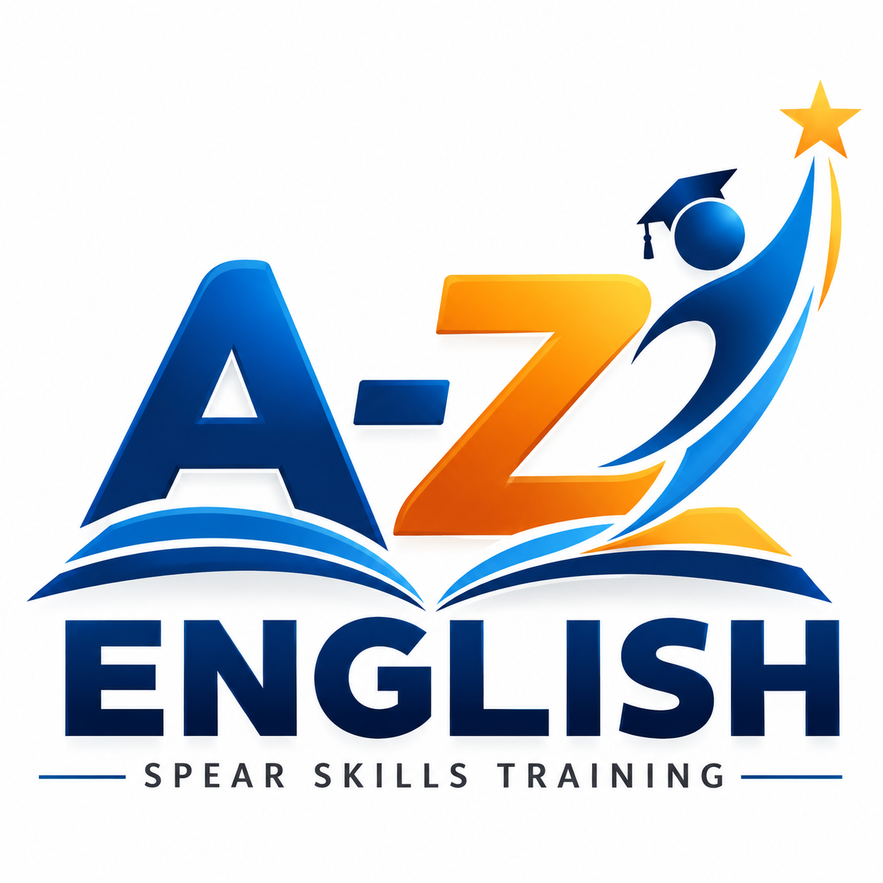 A–Z English — Spear Skills Training logo